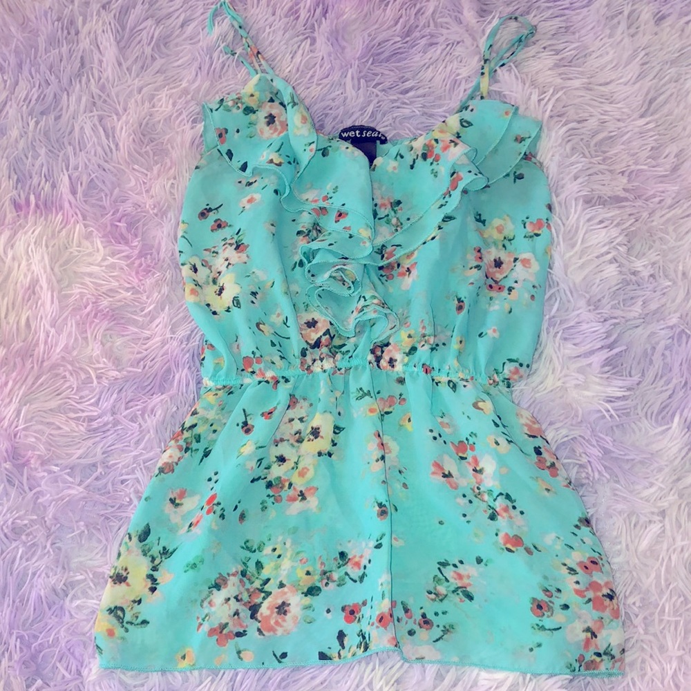 Wet seal dressy tank top